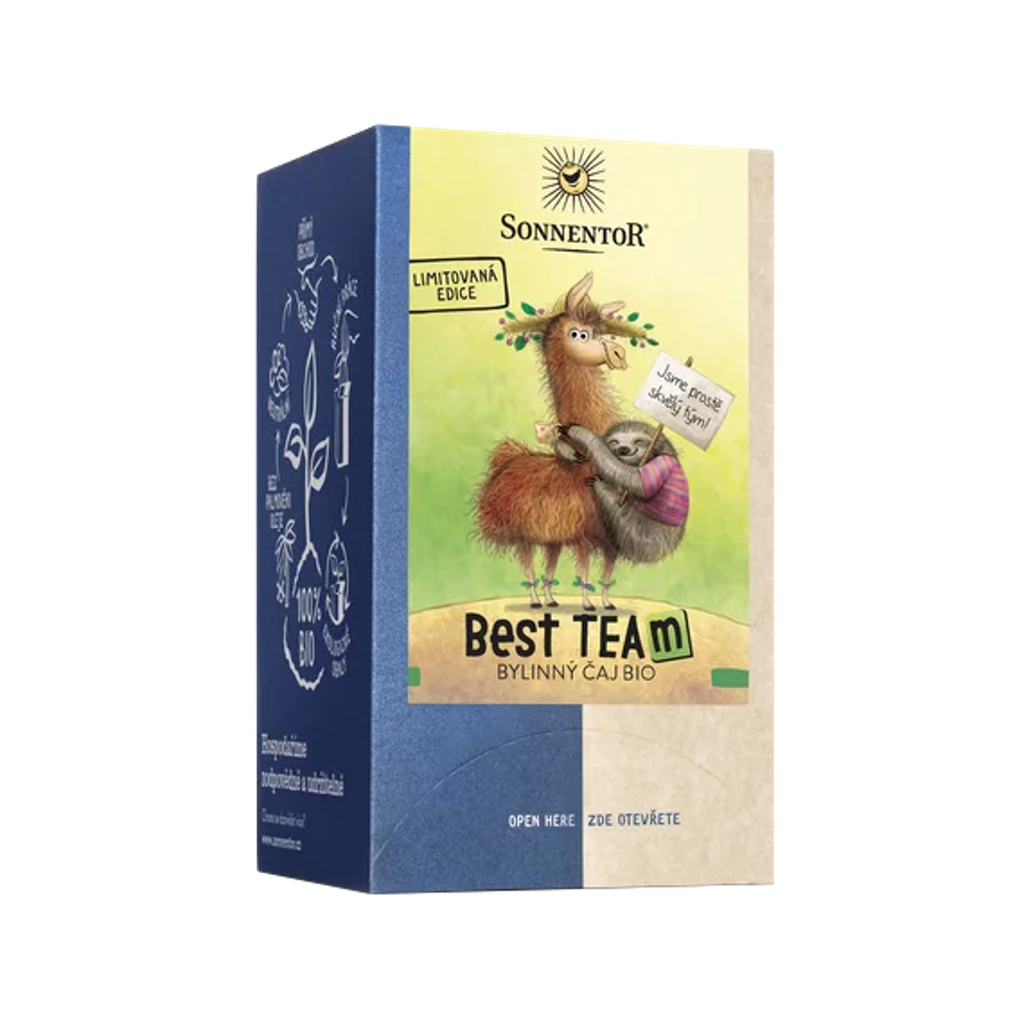 Čaj Best TEAm bio čaj porcovaný 32,4 g Sonnentor fotografie č. 1