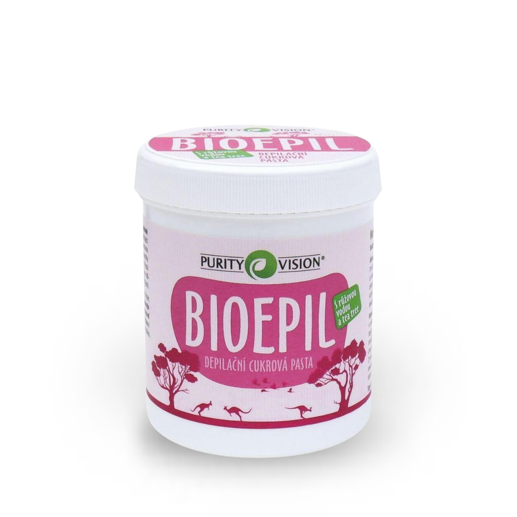 Depilační cukrová pasta BioEpil — Epilační pasta od značky Purity Vision — Non Toxic Life