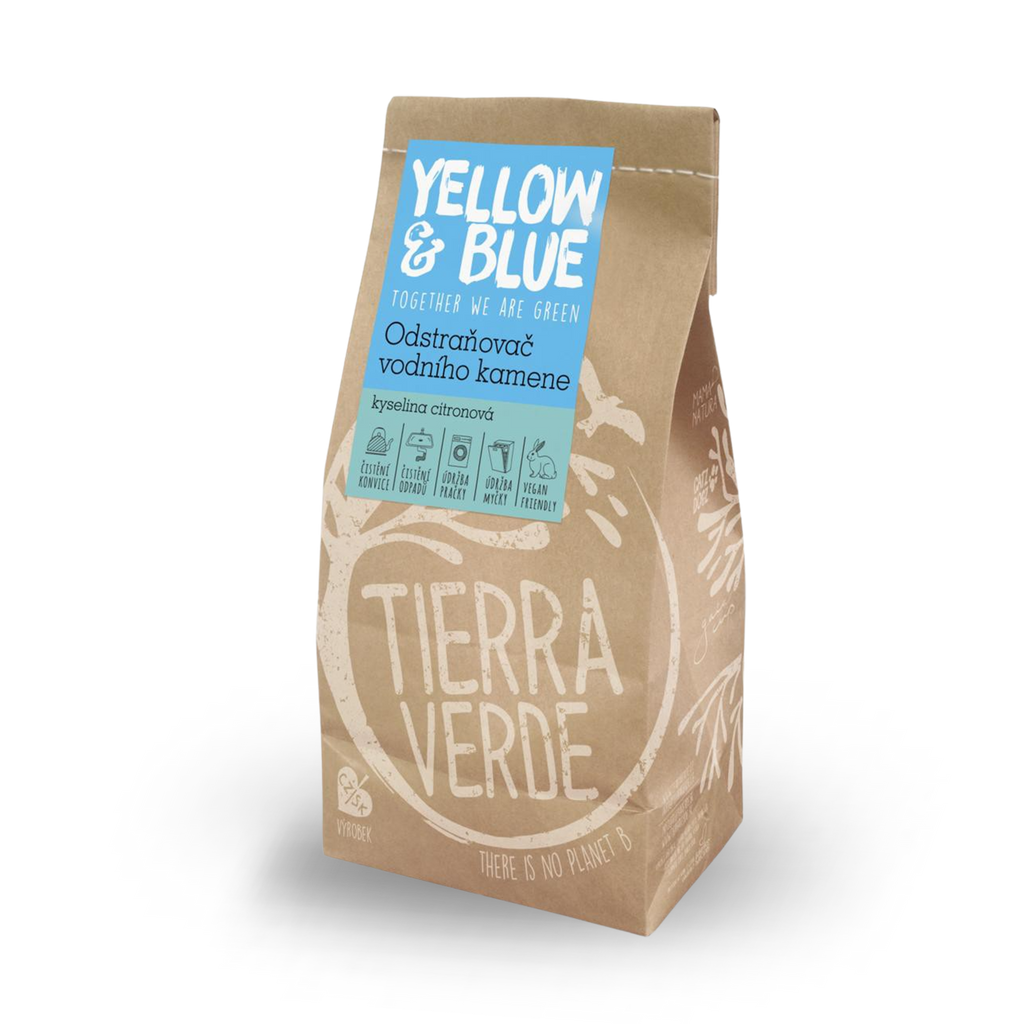 Odstraňovač vodního kamene kyselina citronová — Jednodruhové suroviny od značky Tierra Verde — Non Toxic Life