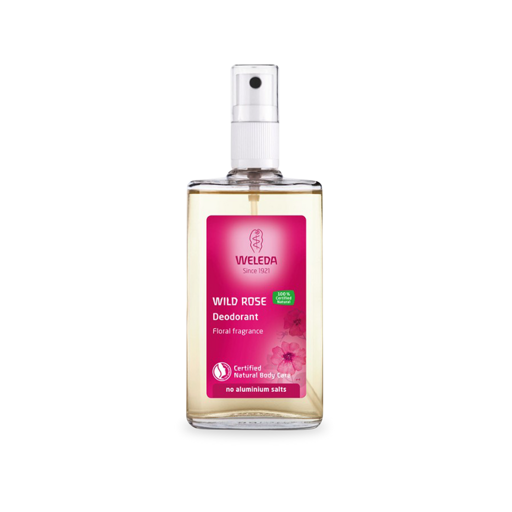 Růžový deodorant od značky Weleda — Non Toxic Life