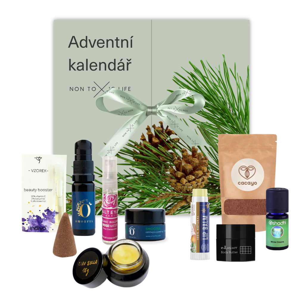 Adventní kalendář Non toxic kosmetický adventní kalendář 2024 1 ks Non Toxic Life fotografie č. 1