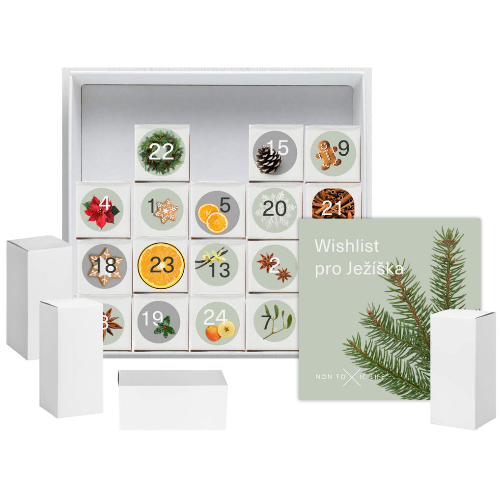 Adventní kalendář Non toxic kosmetický adventní kalendář 2024 3500 Non Toxic Life fotografie č. 2