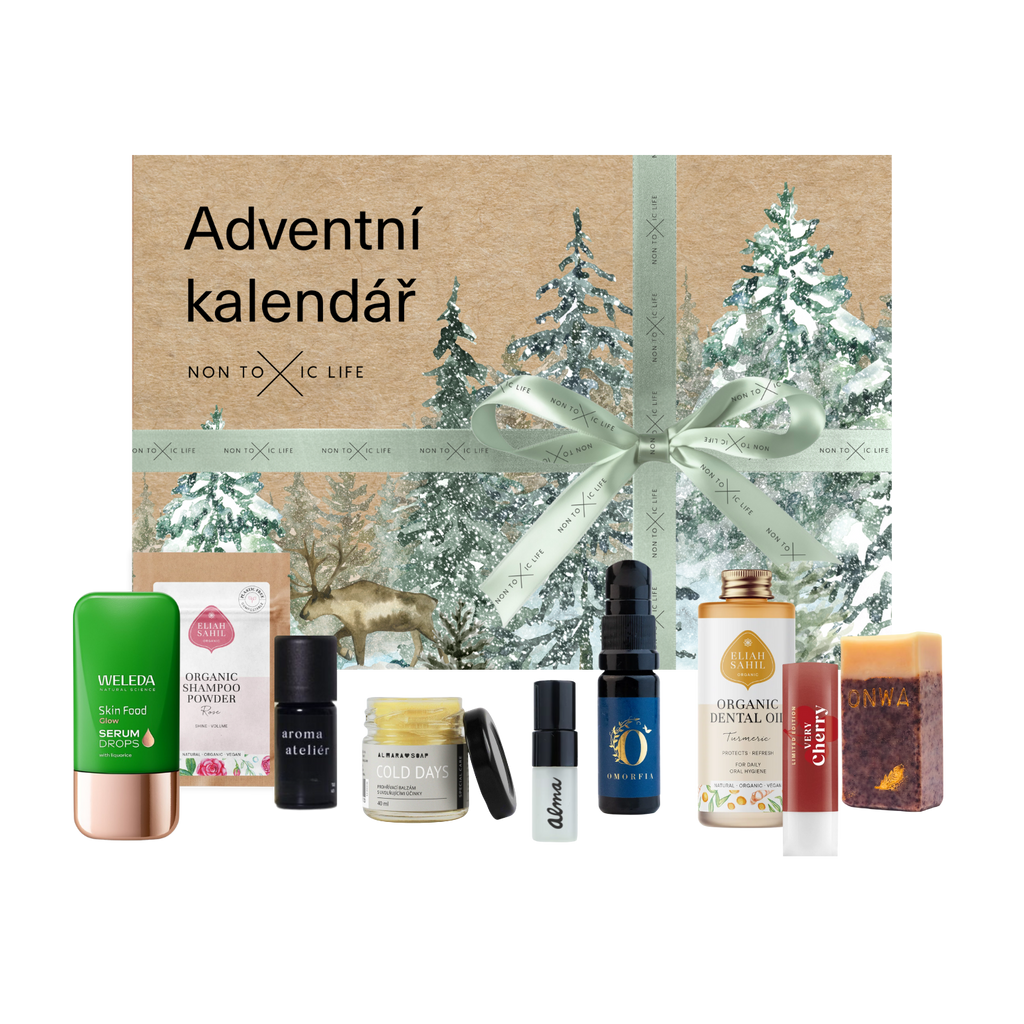 Adventní kalendář Non toxic kosmetický adventní kalendář 2025 1 ks Non Toxic Life fotografie č. 1
