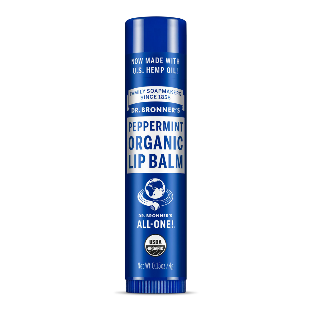Balzám na rty Balzám na rty Peppermint 4 g Dr. Bronner's fotografie č. 1