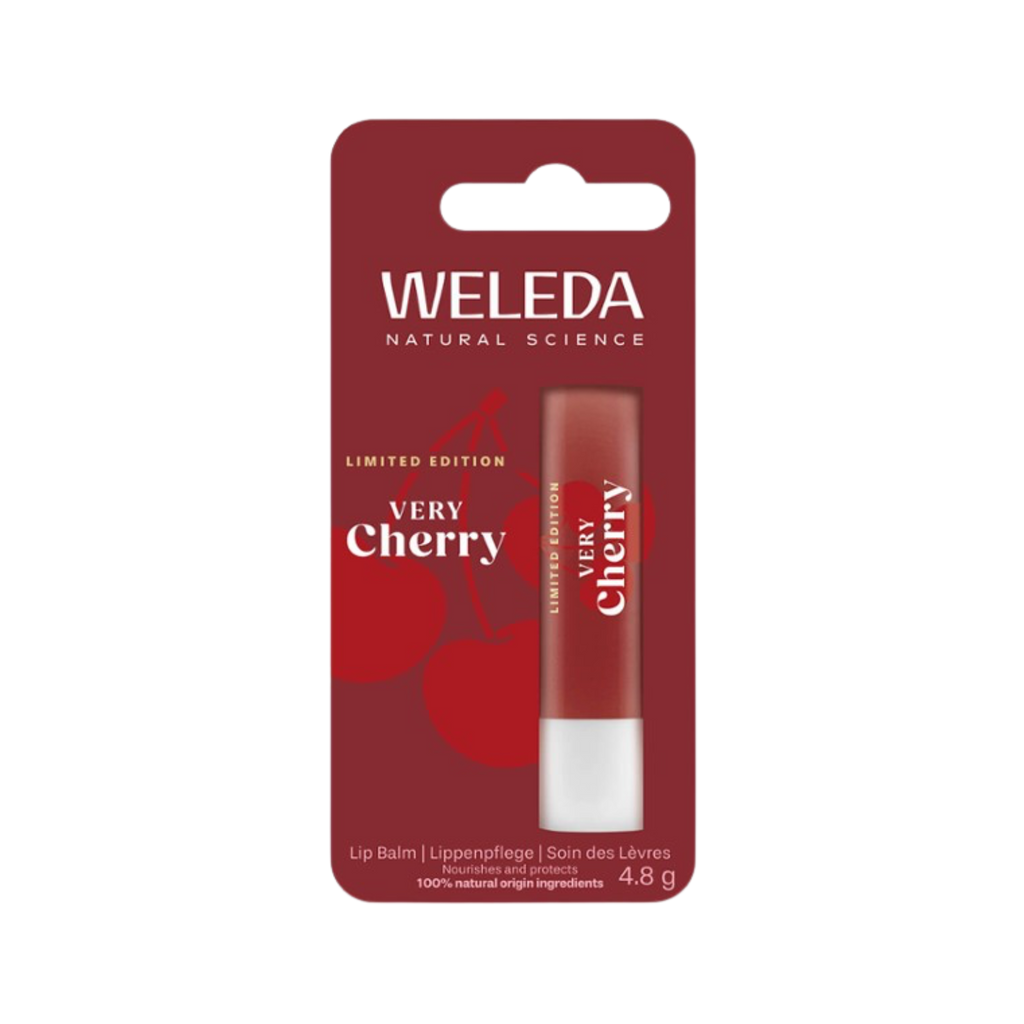 Balzám na rty Balzám na rty v tyčince VERY CHERRY 4,8 g Weleda fotografie č. 1