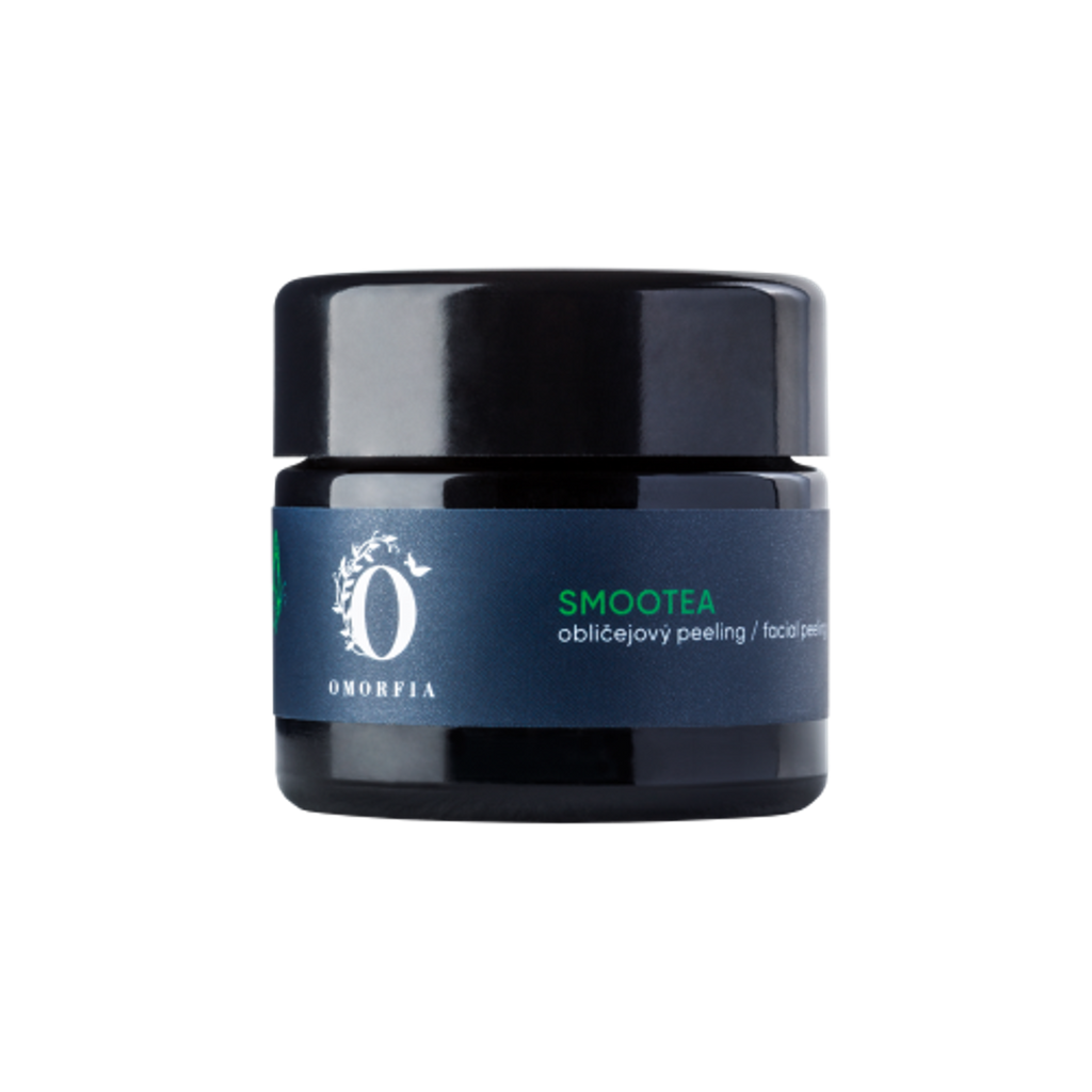 Balzámový pleťový peeling SMOOTEA Jemný čistící peeling s antioxidanty 30 ml Omorfia fotografie č. 1