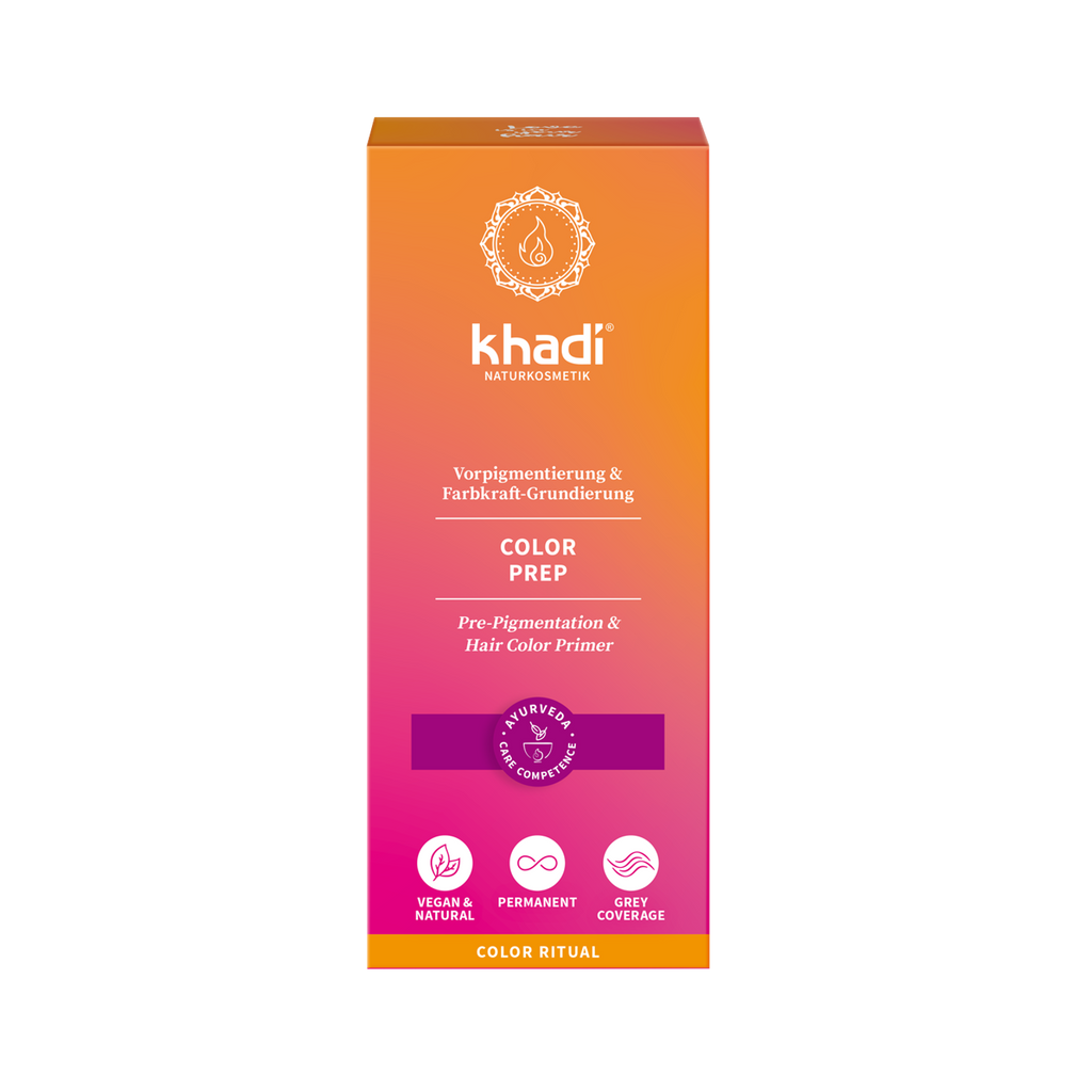 Barva na vlasy Rostlinná barva na vlasy COLOR PREP 100 g Khadi fotografie č. 1