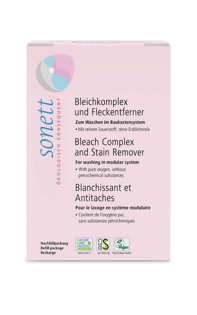 Bělící prášek Bělící prášek a odstraňovač skvrn NÁPLŇ 900 g Sonett fotografie č. 1