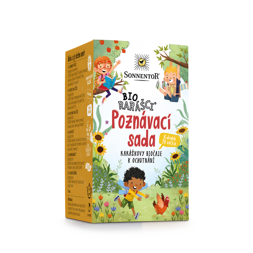 Čaj Biorarášci poznávací sada bio čaj porcovaný 32,8 g Sonnentor fotografie č. 1