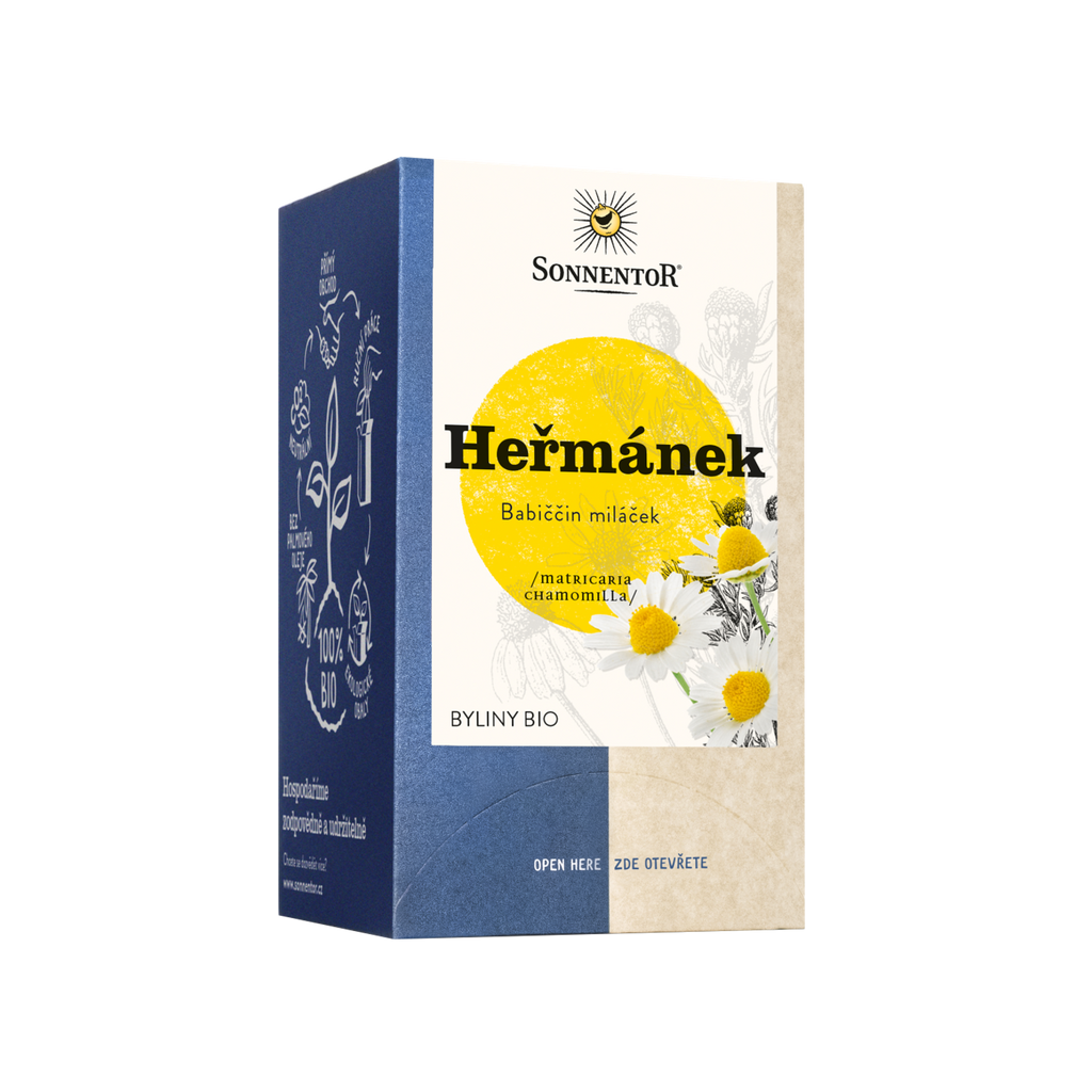 Čaj Heřmánek bio čaj porcovaný 14,4 g Sonnentor fotografie č. 1