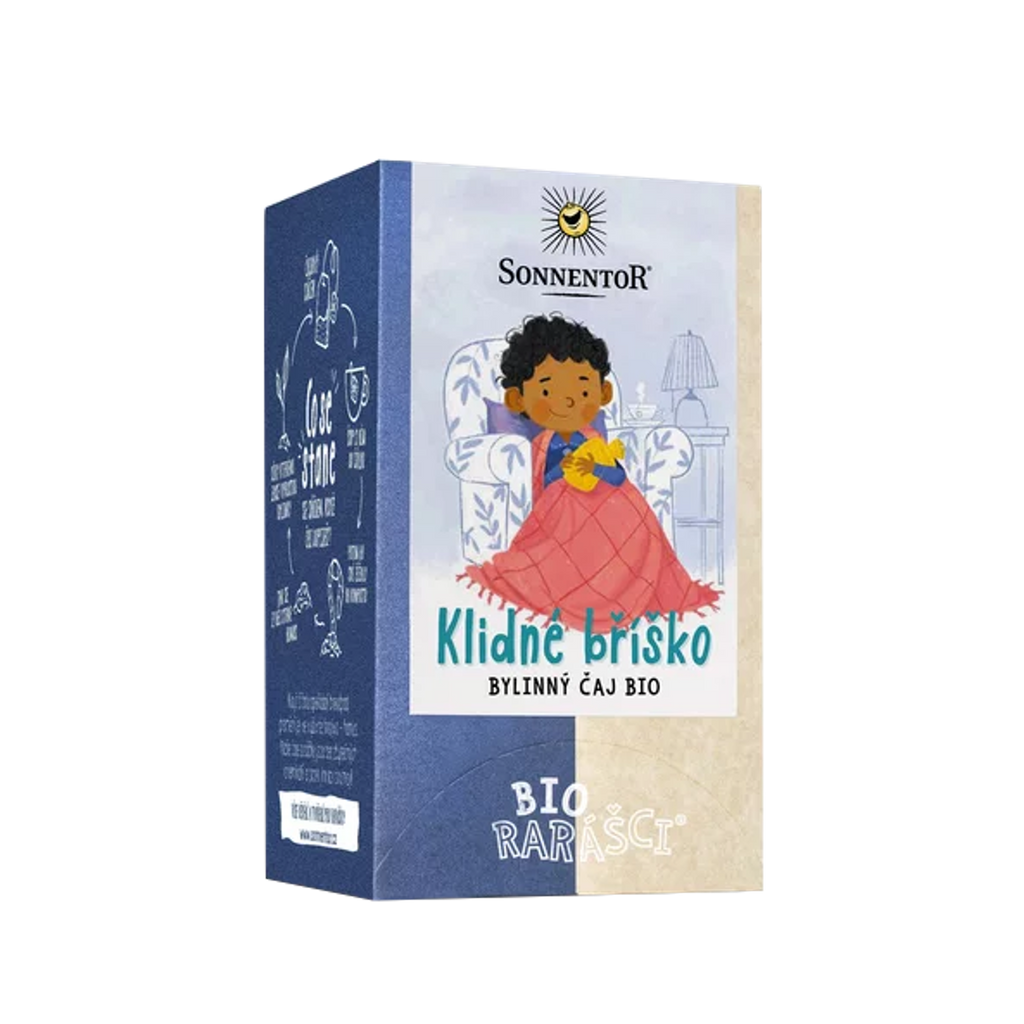 Čaj Klidné bříško Biorarášci bio čaj porcovaný 21,26 g Sonnentor fotografie č. 1