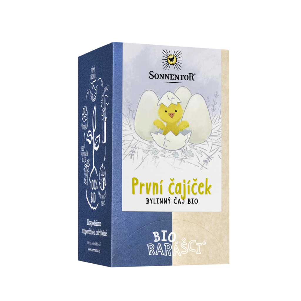 Čaj První čajíček Biorarášci bio čaj porcovaný 27 g Sonnentor fotografie č. 1