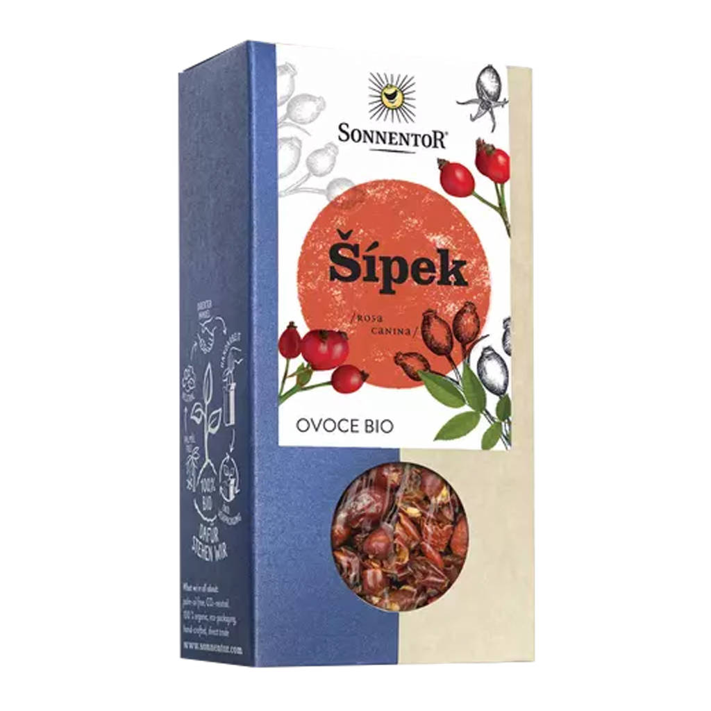 Čaj Šípek oplodí bio čaj sypaný 100 g Sonnentor fotografie č. 1