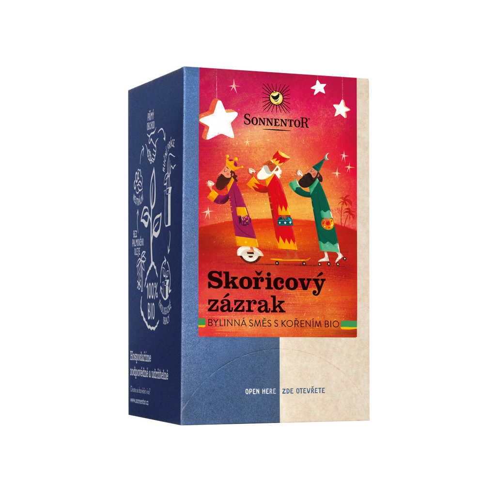 Čaj Skořicový zázrak bio čaj porcovaný 32,4 g Sonnentor fotografie č. 1