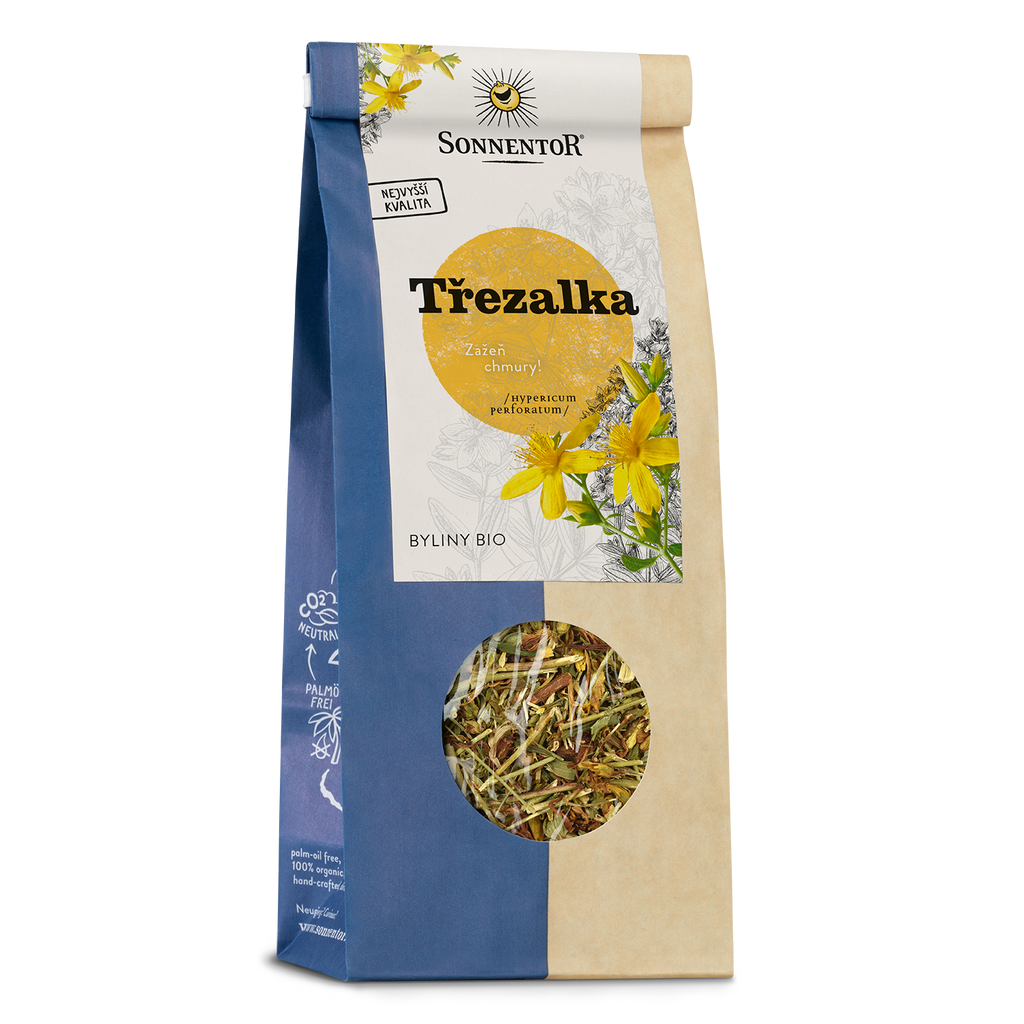 Čaj Třezalka bio čaj sypaný 60 g Sonnentor fotografie č. 1