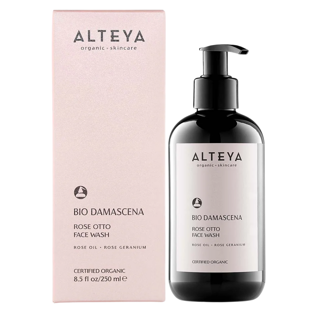 Čistící gel Jemný čistící pleťový gel s bulharskou růží BIO DAMASCENA 250 ml Alteya Organics fotografie č. 1