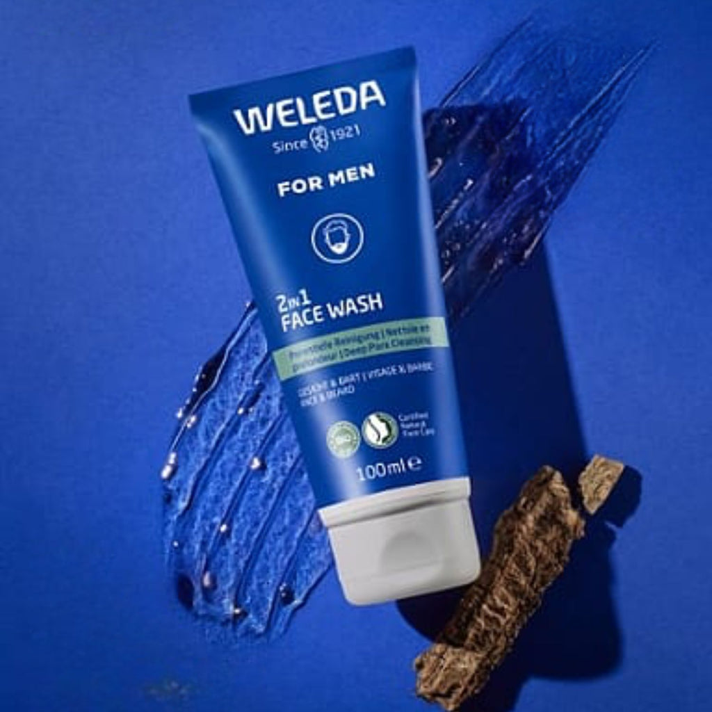 Čistící gel Pánský čistící gel na obličej a vousy 2v1 100 Weleda fotografie č. 2