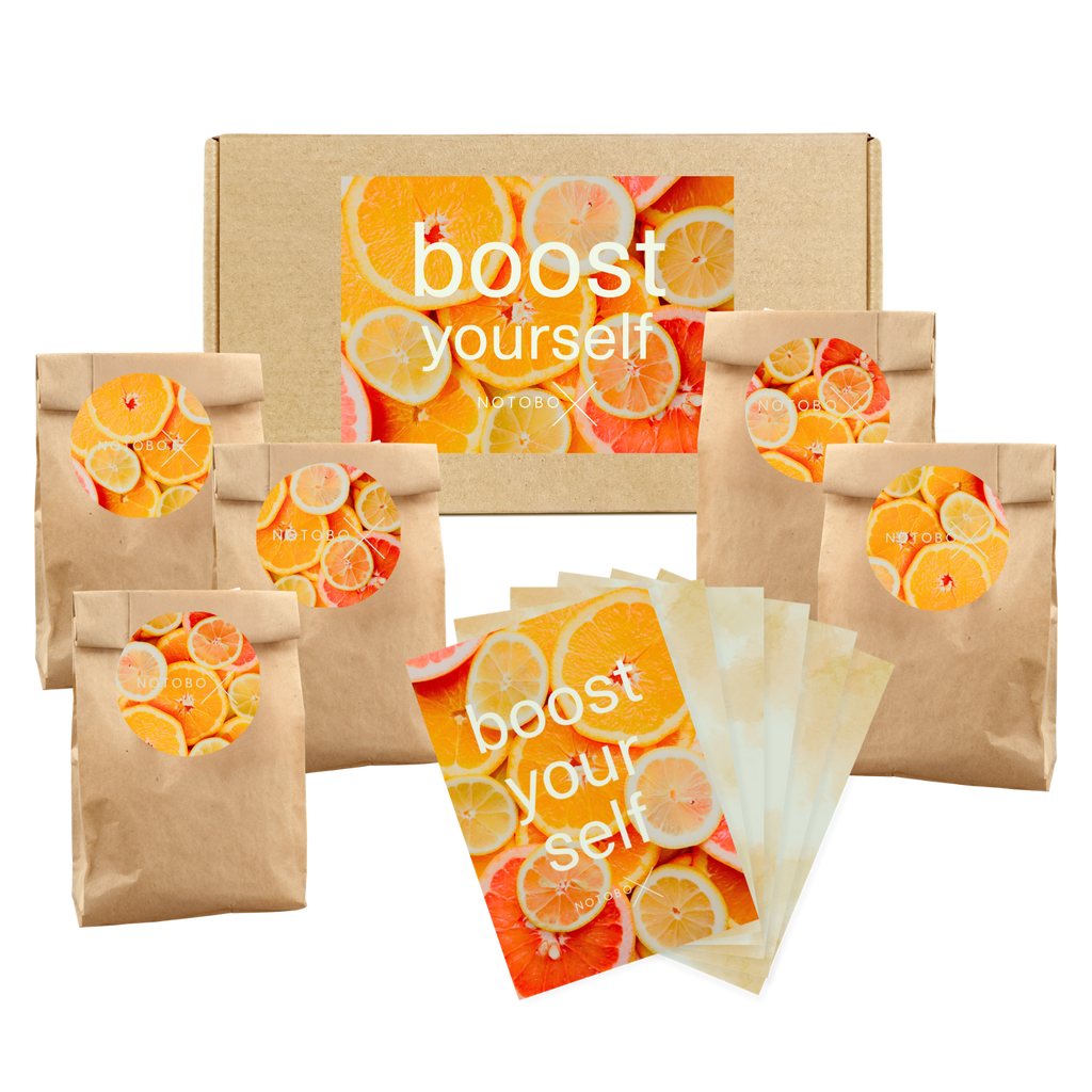 Dárkový box MYSTERY BOX s překvapením a afirmačními kartami BOOST YOURSELF 1 ks NOTOBOX fotografie č. 1