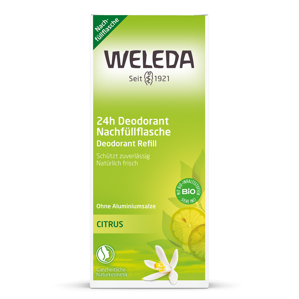 Deodorant Citrusový deodorant NÁPLŇ 200 ml Weleda fotografie č. 2