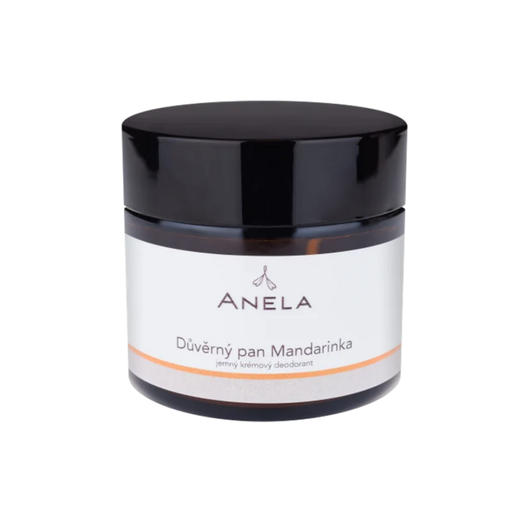 Deodorant DŮVĚRNÝ PAN MANDARINKA jemný krémový deodorant 50 ml Anela fotografie č. 1