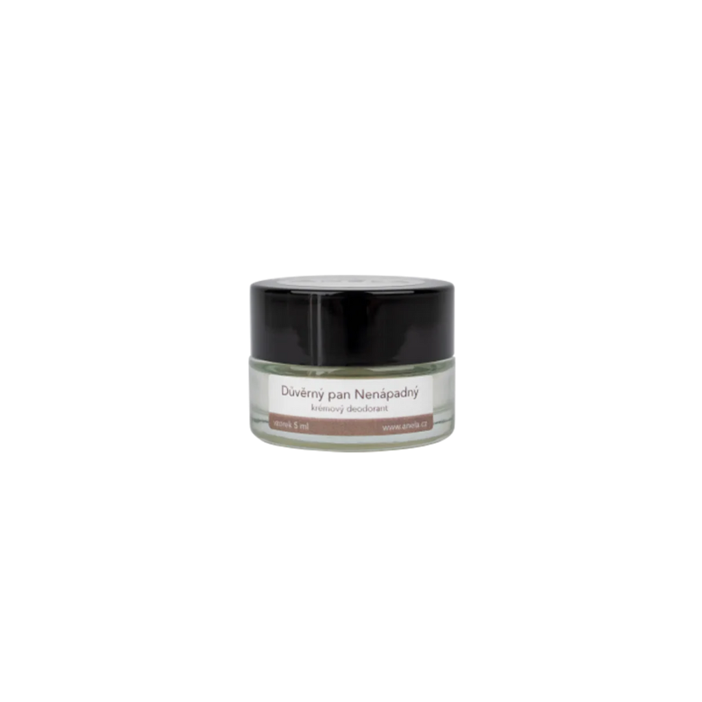 Deodorant DŮVĚRNÝ PAN NENÁPADNÝ jemný krémový deodorant CESTOVNÍ BALENÍ 5 ml Anela fotografie č. 1
