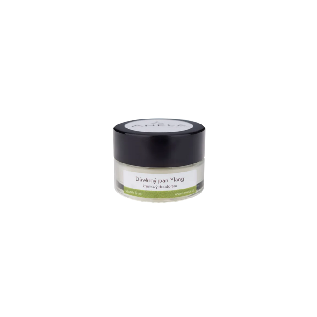 Deodorant DŮVĚRNÝ PAN YLANG jemný krémový deodorant CESTOVNÍ BALENÍ 5 ml Anela fotografie č. 1