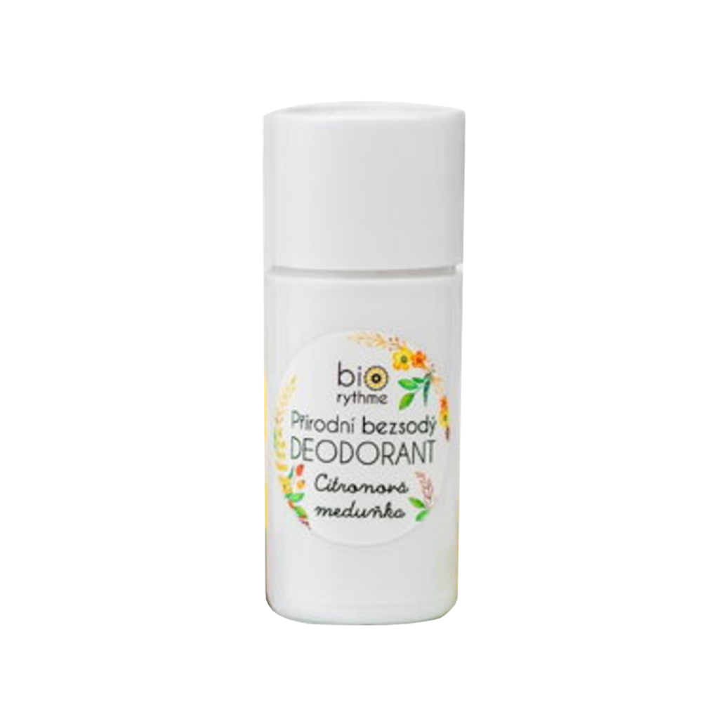 Deodorant Přírodní BEZSODÝ deodorant Citronová meduňka 35 g Biorythme fotografie č. 1