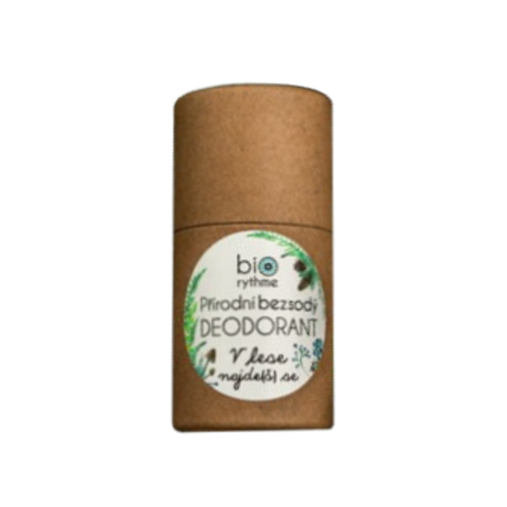 Deodorant Přírodní BEZSODÝ deodorant V lese najde(š) se 35 g PAPÍROVÉ BALENÍ Biorythme fotografie č. 1