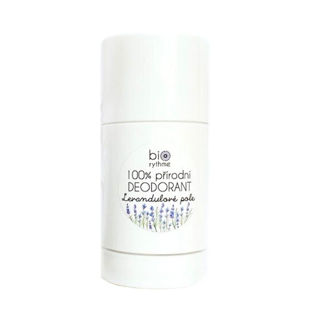 Deodorant Přírodní deodorant Levandulové pole 80 g Biorythme fotografie č. 1