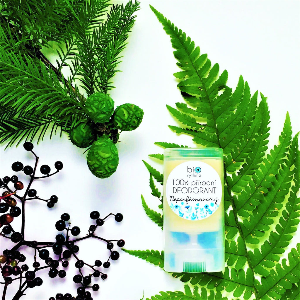 Deodorant Přírodní deodorant Neparfémovaný 15 g Biorythme fotografie č. 2