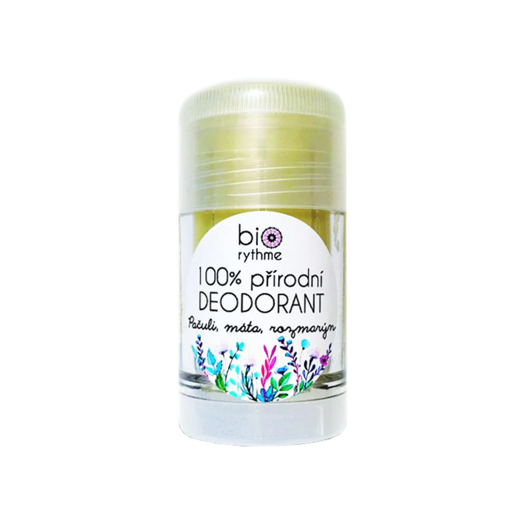 Deodorant Přírodní deodorant Pačuli, máta, rozmarýn 30 g Biorythme fotografie č. 1