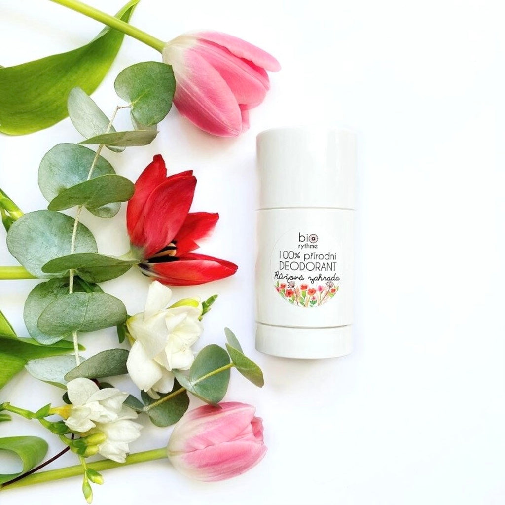 Deodorant Přírodní deodorant Růžová zahrada 80 g Biorythme fotografie č. 2