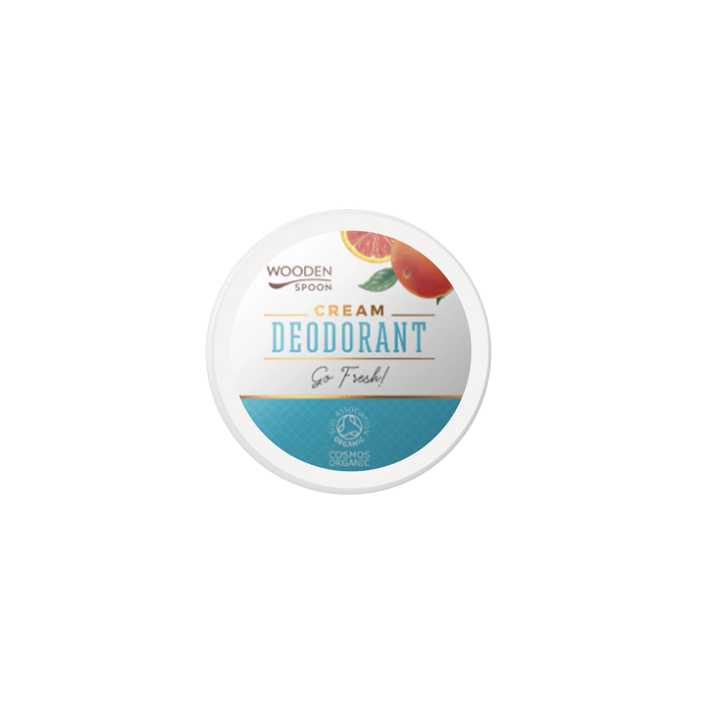 Deodorant Přírodní krémový deodorant Go Fresh! CESTOVNÍ BALENÍ 15 ml Wooden Spoon fotografie č. 1