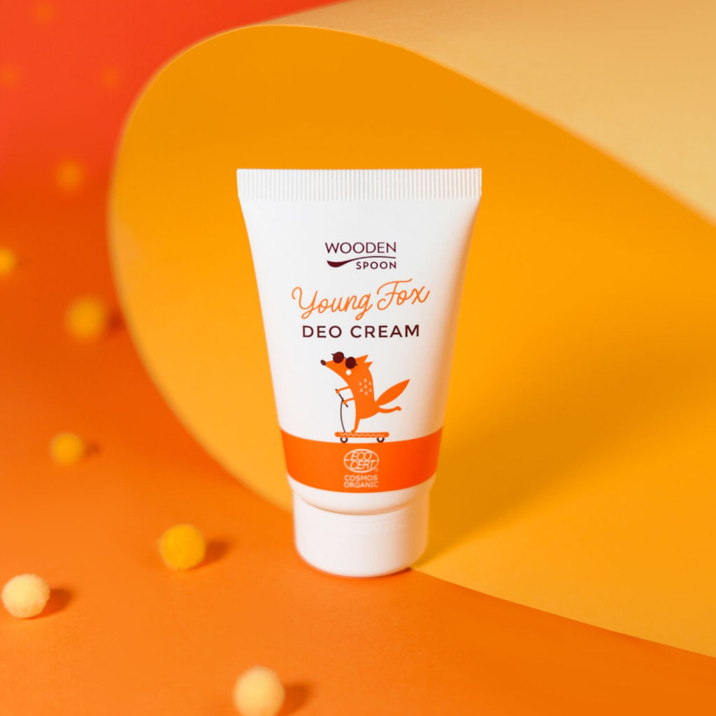 Deodorant Přírodní krémový deodorant s aplikátorem Young Fox 40 ml Wooden Spoon fotografie č. 2