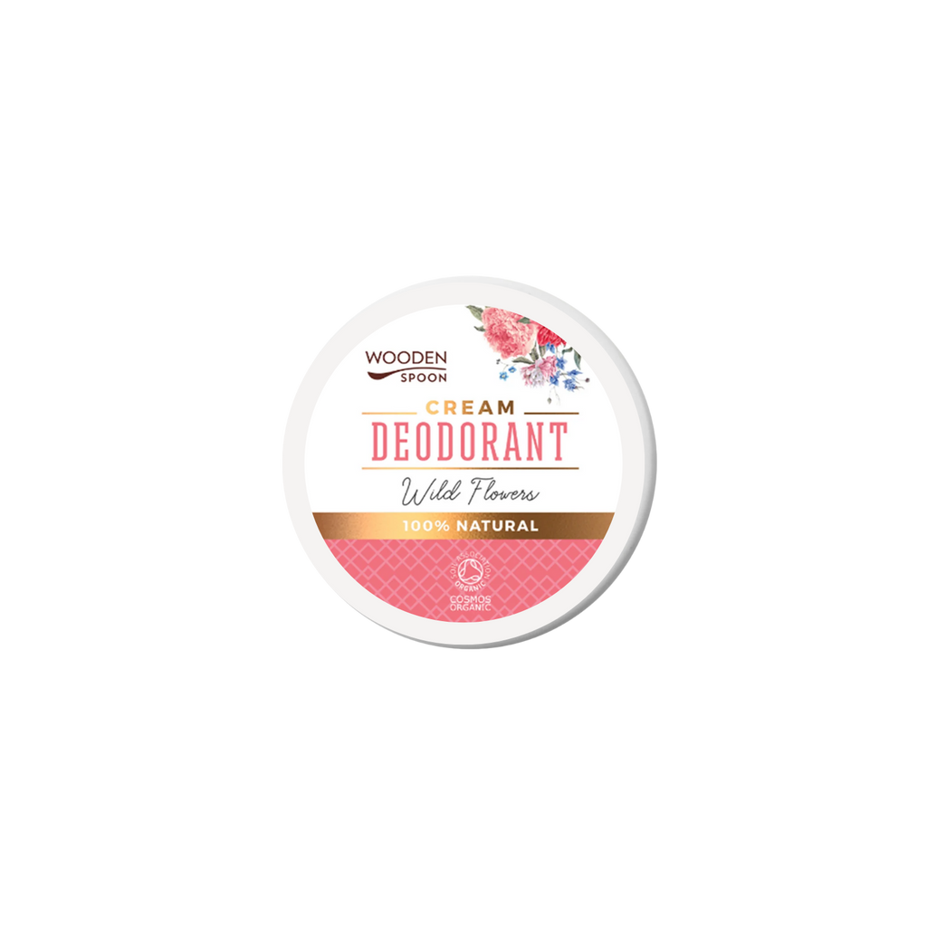 Deodorant Přírodní krémový deodorant Wild Flowers CESTOVNÍ BALENÍ 15 ml Wooden Spoon fotografie č. 1