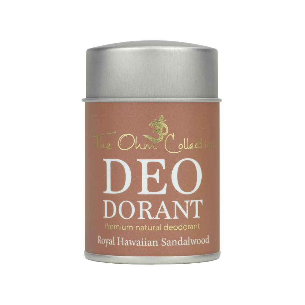 Deodorant Pudrový deodorant ROYAL HAWAIIAN SANDALWOOD 50 g The Ohm Collection fotografie č. 1