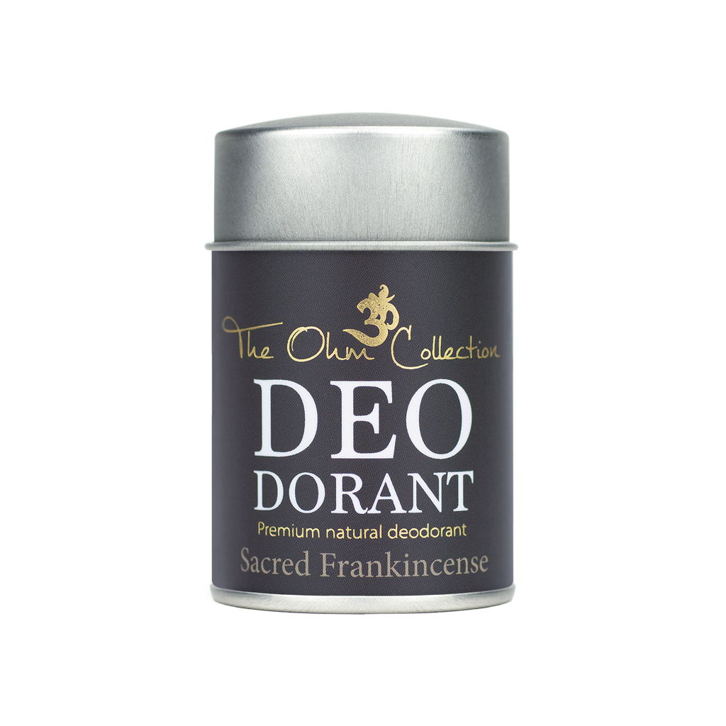 Deodorant Pudrový deodorant SACRED FRANKICENSE 50 g The Ohm Collection fotografie č. 1