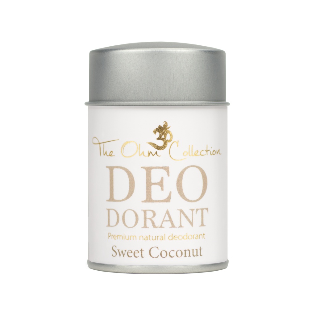 Deodorant Pudrový deodorant SWEET COCONUT 50 g The Ohm Collection fotografie č. 1