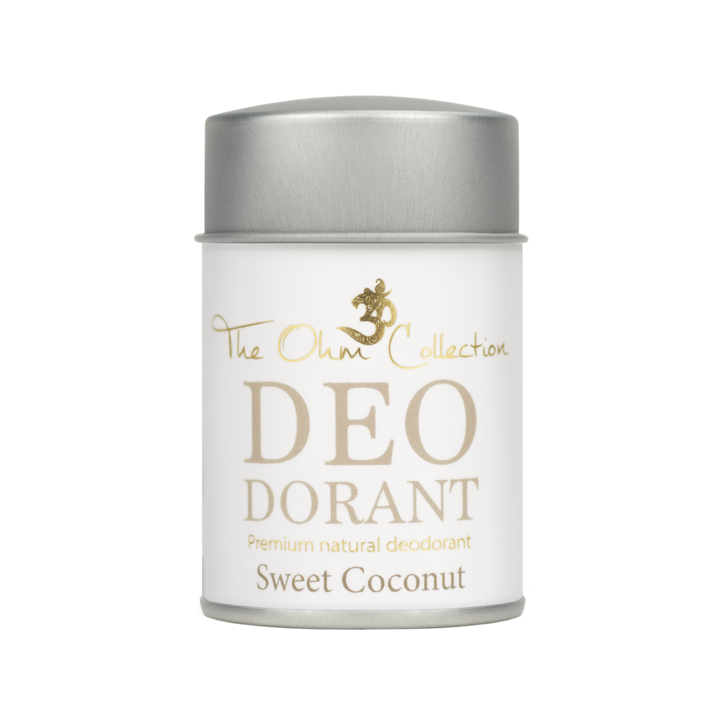 Deodorant Pudrový deodorant SWEET COCONUT 50 g The Ohm Collection fotografie č. 1