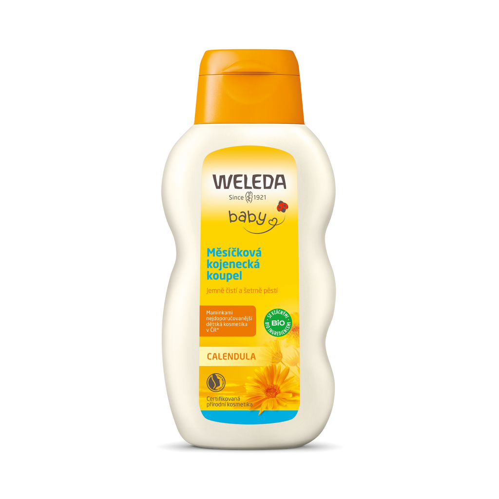 Dětská koupel Měsíčková kojenecká koupel EXP 200 ml Weleda fotografie č. 1