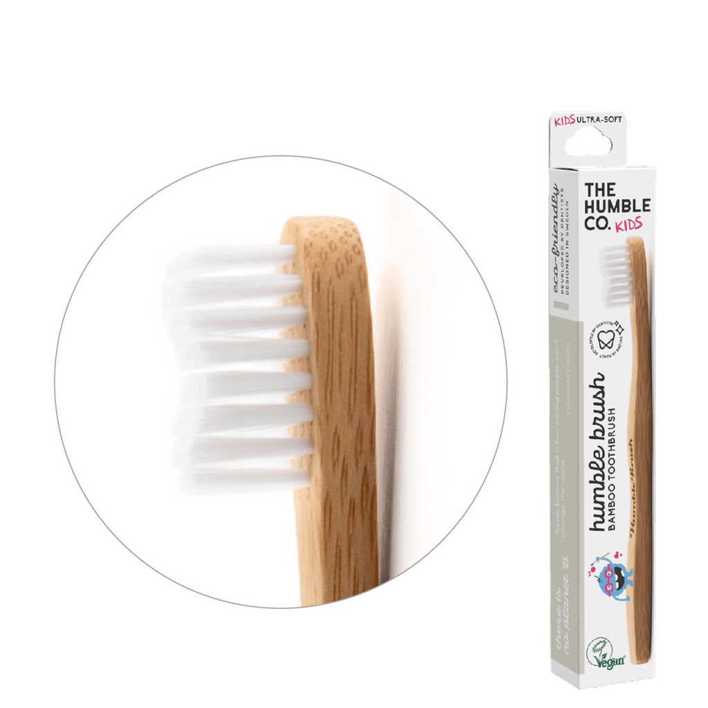 Dětský zubní kartáček Dětský kartáček na zuby Ultra Soft bílá Humble Brush fotografie č. 2