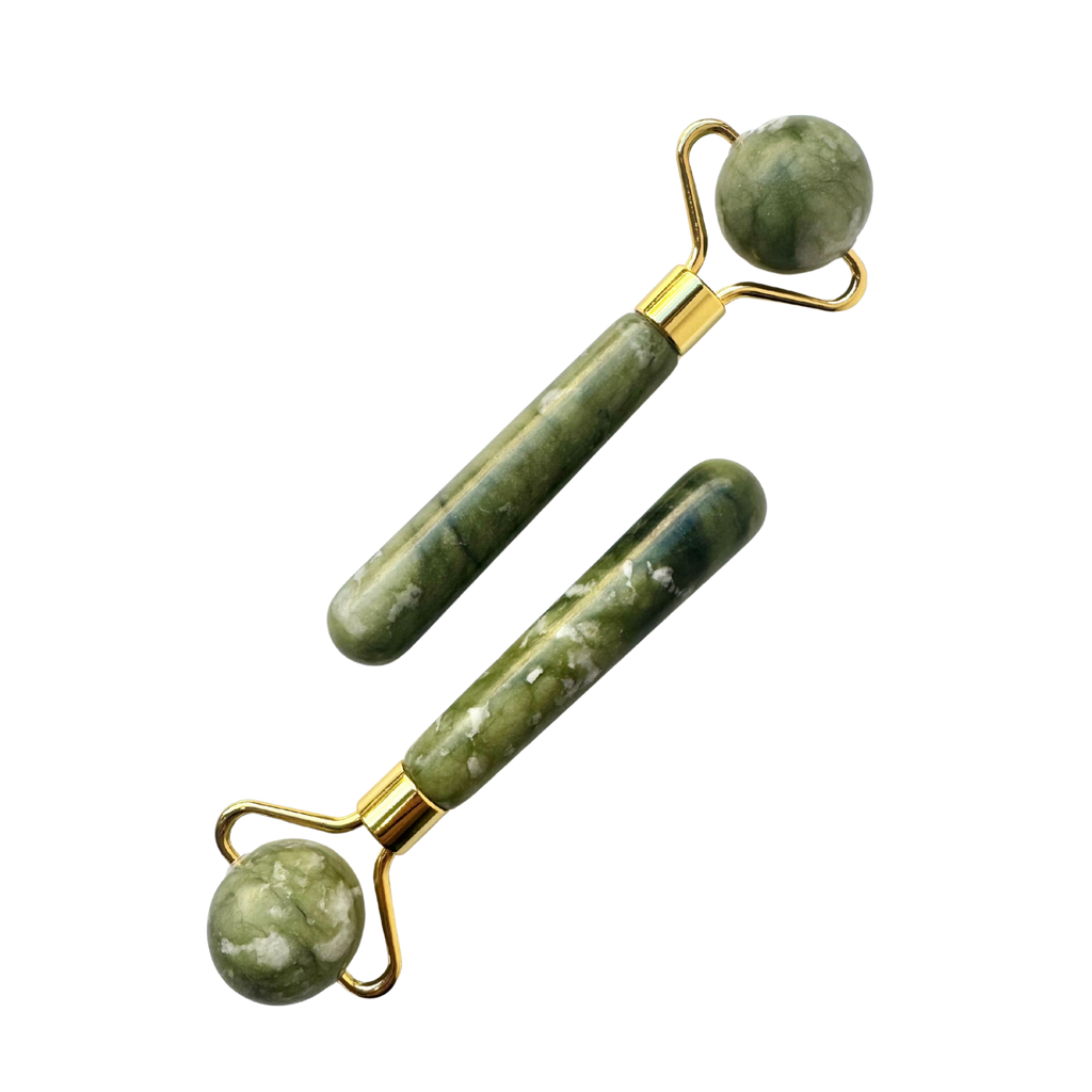 Face roller na oční okolí Face roller na oční okolí Jadeit mechový - zlato Non Toxic Life fotografie č. 1
