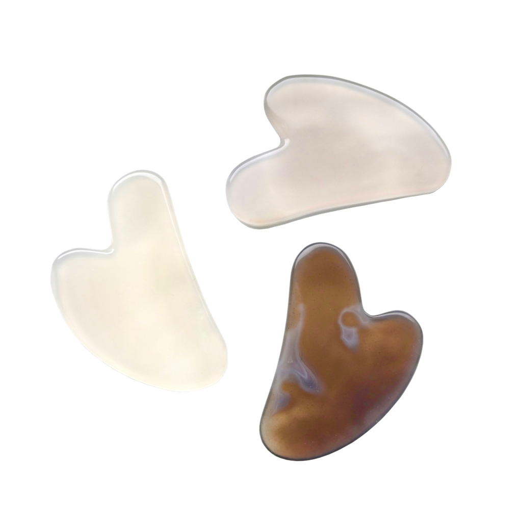 Gua sha Gua sha Achát hnědý Non Toxic Life fotografie č. 1