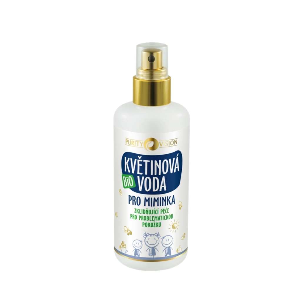 Hydrolát-Květová voda Květinová voda pro miminka BIO 200 ml Purity Vision fotografie č. 1