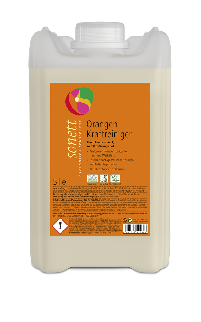 Intenzivní čistič Pomerančový intenzivní čistič 5 l Sonett fotografie č. 1