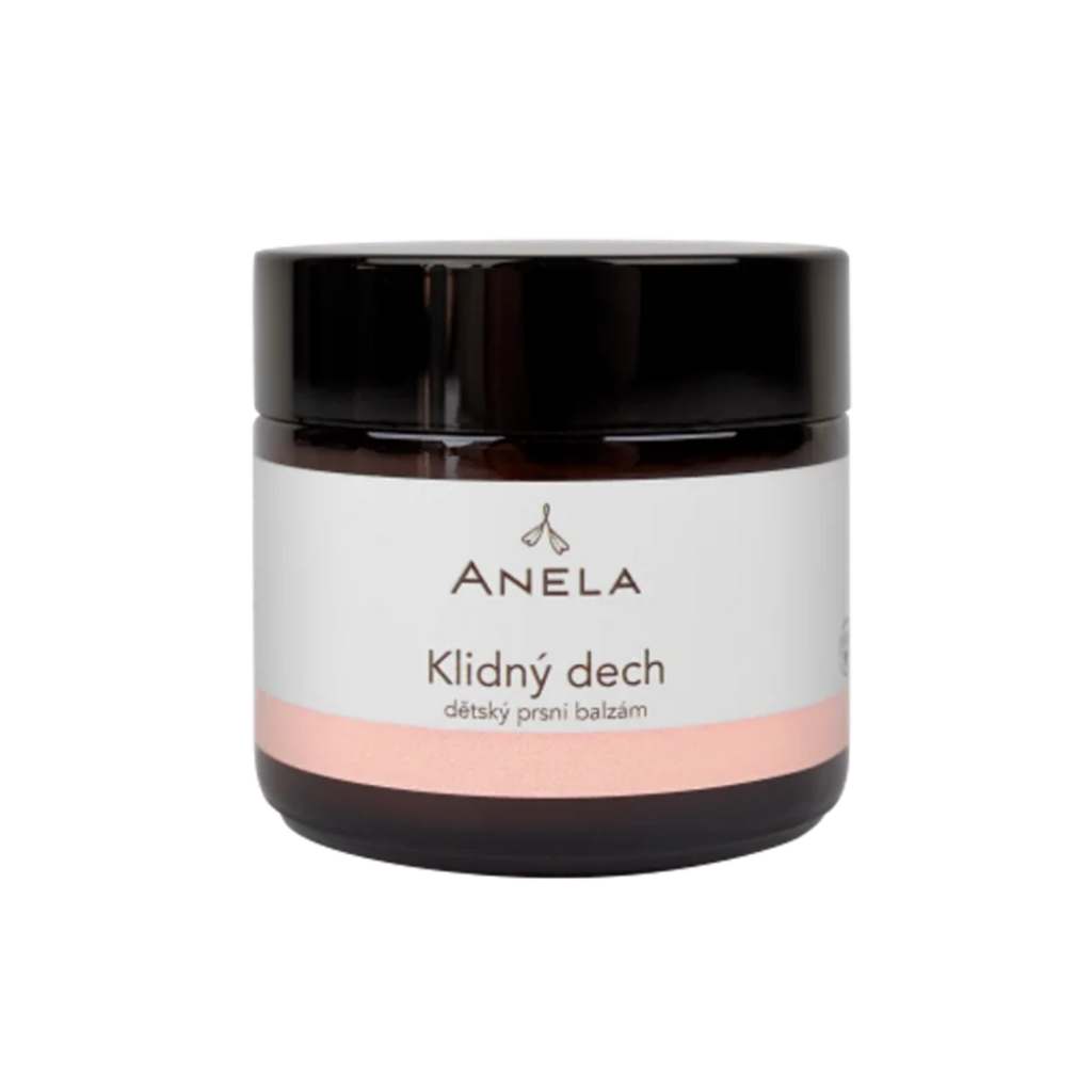 Kafrová mast KLIDNÝ DECH dětský prsní balzám 50 ml Anela fotografie č. 1