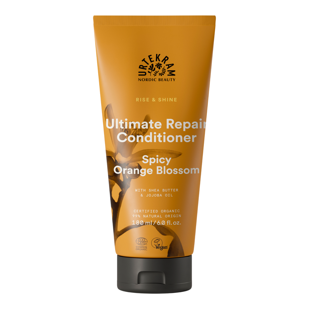Kondicionér Kondicionér regenerační na poškozené suché vlasy Kořeněný pomeranč 180 ml Urtekram fotografie č. 1