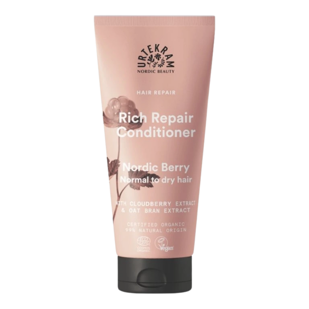 Kondicionér Kondicionér regenerační na poškozené vlasy Ostružina (Nordic Berry) 180 ml Urtekram fotografie č. 1