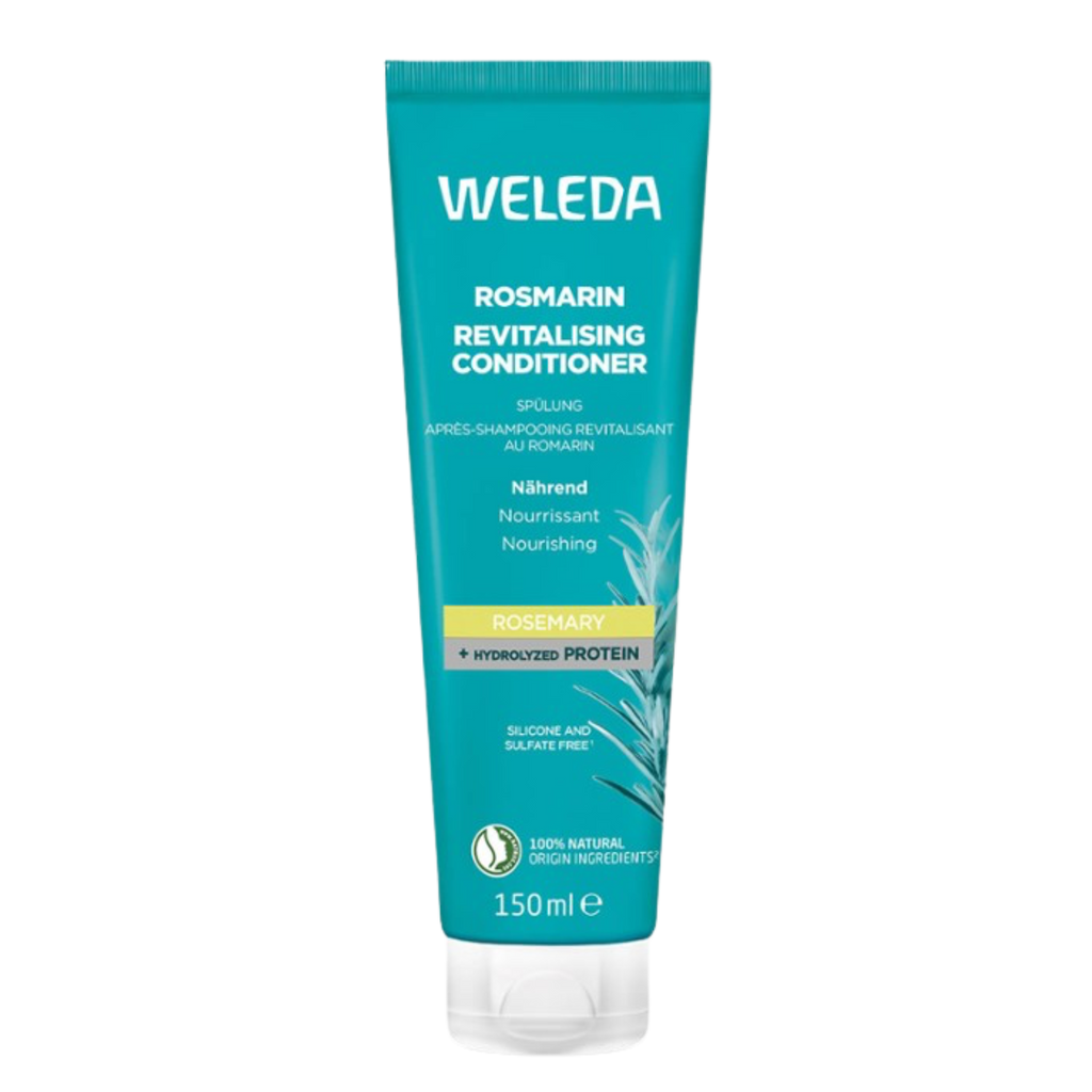 Kondicionér Rozmarýnový revitalizační kondicionér na hydrataci a výživu vlasů bez zatížení 150 ml Weleda fotografie č. 1