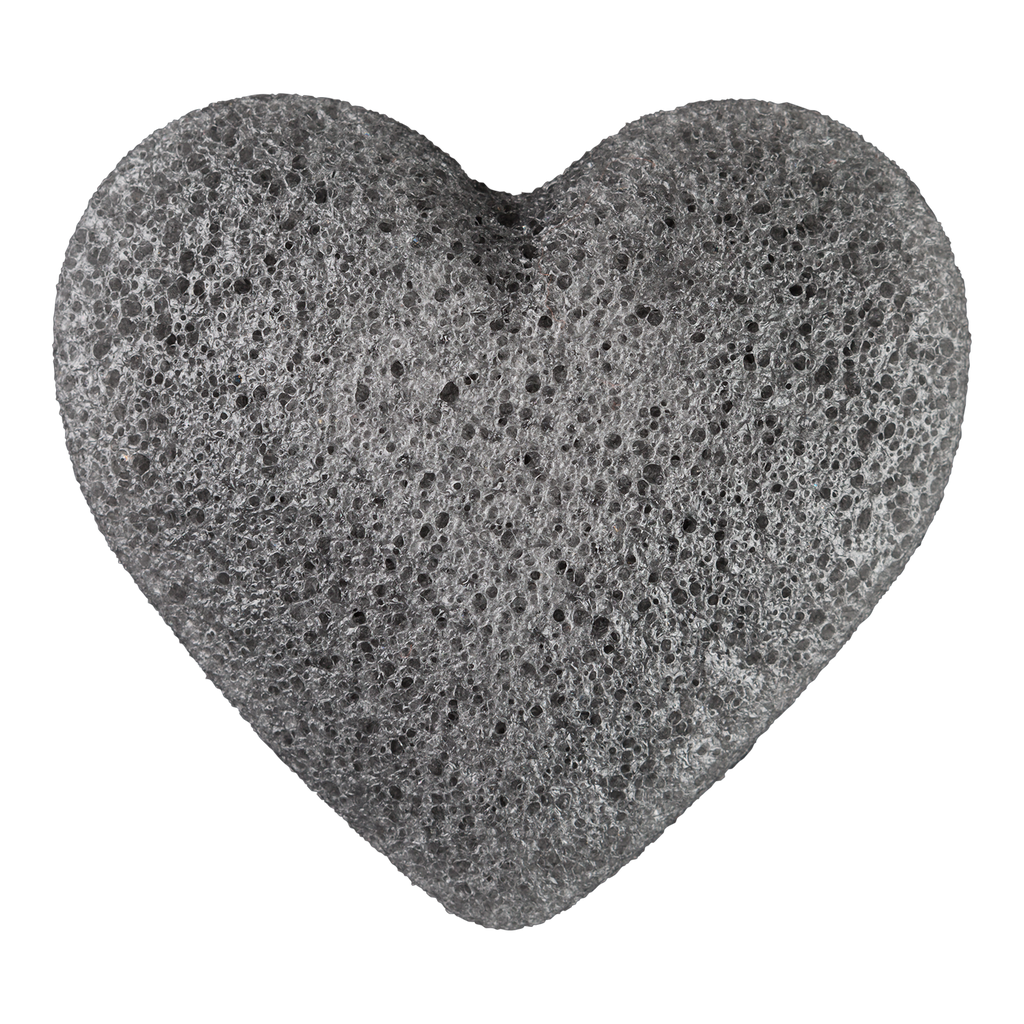 Konjac houba Konjac houba s aktivním uhlím Srdce Lifestyle Konjac Sponge fotografie č. 1